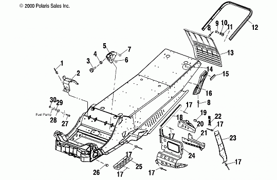 CHASSIS - S01NP5CS (4960406040A003)