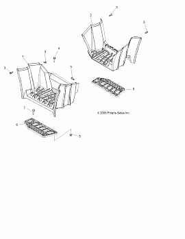 BODY, FOOTWELLS - A14ZN8EAB/C/I/M/P/S (49ATVFOOTWELL09SPXP550)