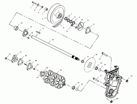 DRIVE TRAIN - S02NP7CS/S02NE7CS (4973447344D01)