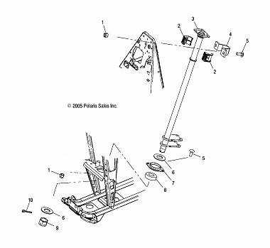 STEERING POST - A03CD32AA/AB/AC/FB (4999201699920169B09)