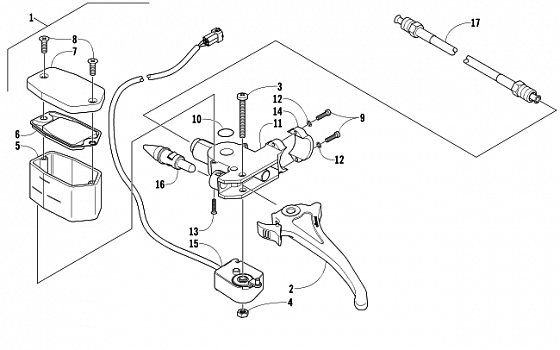 HYDRAULIC BRAKE CONTROL ASSEMBLY