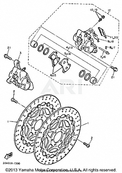 FRONT BRAKE CALIPER