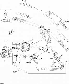 Steering Wiring Harness MXZ X