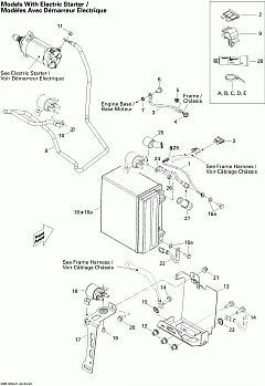 Battery And Starter