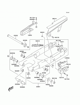 Swingarm(KLX400-A1)