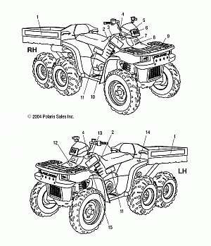 DECALS - A05CL50AA (4995019501A05)