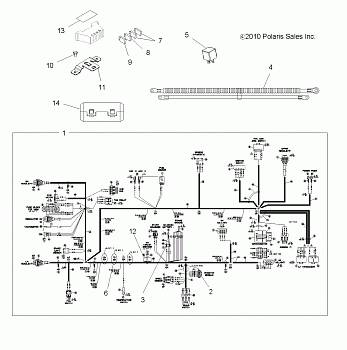 ELECTRICAL, HARNESSES - A11MB46FZ (49ATVHARNESS11SP500)