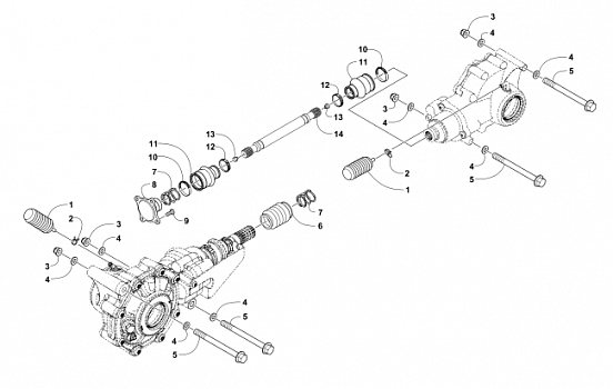 DRIVE TRAIN ASSEMBLY