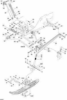 Front Suspension And Ski