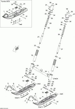 Front Suspension And Ski