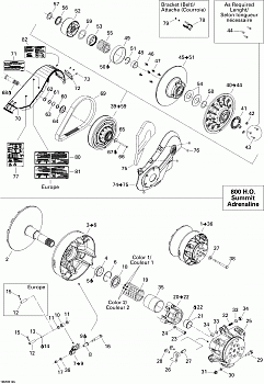 Pulley System 800HO ADRENALINE