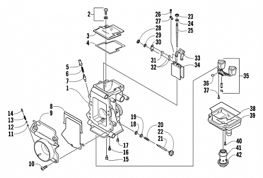 CARBURETOR - INTERNAL PARTS