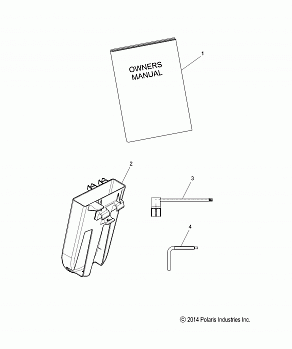 TOOLS, BELT HOLDER, TOOLS, and OWNERS MANUAL - S15DR6PEL (49SNOWTOOL15PROS)