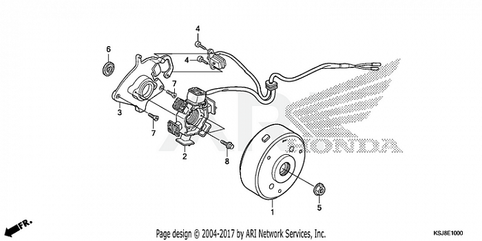 ALTERNATOR (CRF80F)