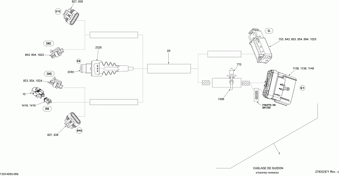 Electrical Harness Steering Harness_13S1406b