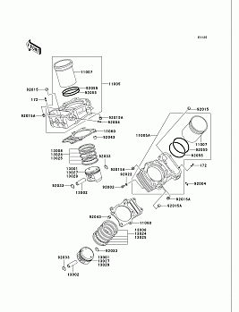 Cylinder/Piston(s)