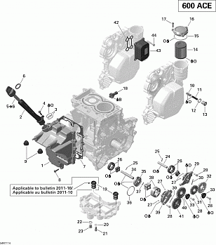 Engine Lubrication MX Z Sport
