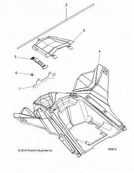 BODY, STORAGE, REAR - A18SVE95BR