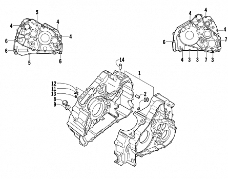 CRANKCASE ASSEMBLY