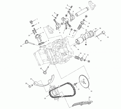 INTAKE and EXHAUST - A99CH50EB (4949114911d010)