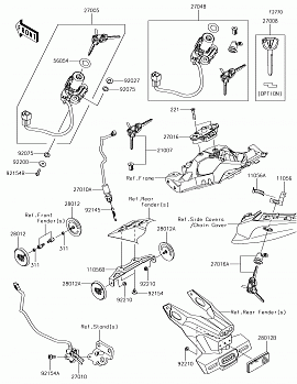 Ignition Switch/Locks/Reflectors