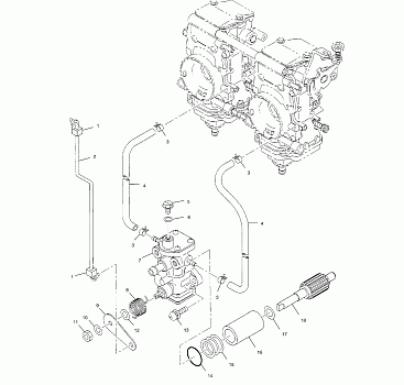 OIL PUMP - S02ND4BS (4970417041C010)