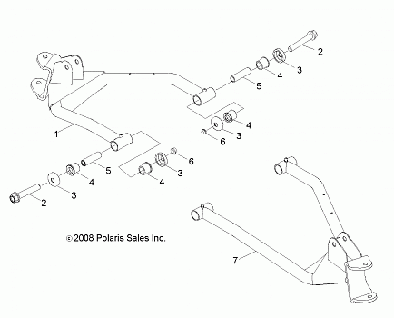 SUSPENSION, CONTROL ARM, FRONT - R14VA17AA/AF (49RGRAARM09RZR170)