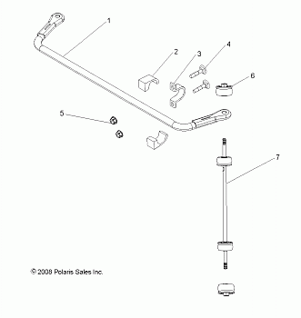 SUSPENSION, REAR STABILIZER BAR - R09HH50AG/AR (49RGRSTABILIZERRR097004X4)