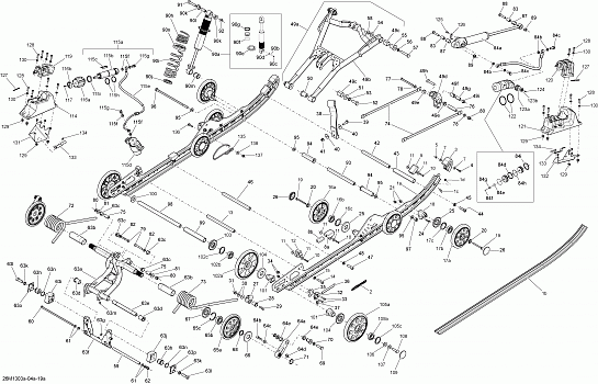 Rear Suspension With Adjust System