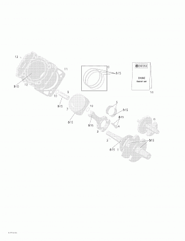 Crankshaft, Piston And Cylinder