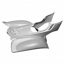 Пластик задний ( крылья) белый карбон Maier Yamaha Raptor 700 19002-31