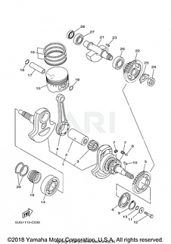 CRANKSHAFT PISTON