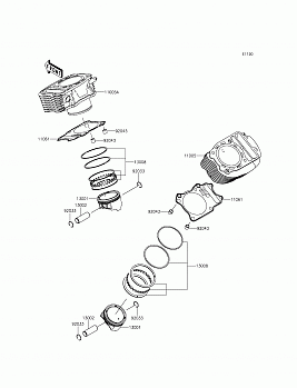 Cylinder/Piston(s)