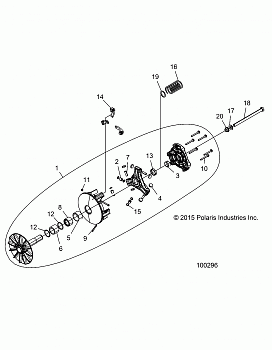 DRIVE TRAIN, CLUTCH, PRIMARY - A18DCE87BB (100296)