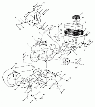 ENGINE MOUNTING Trail Updated 2/90 (4916831683017A)