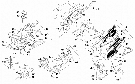 SKID PLATE AND SIDE PANEL ASSEMBLY