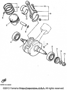 CRANKSHAFT PISTON