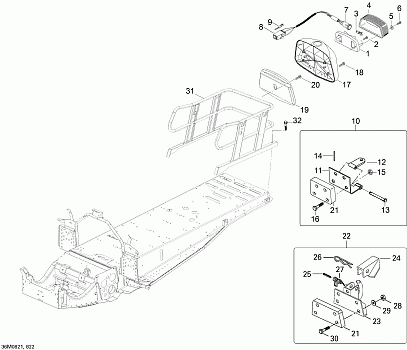 Luggage Rack