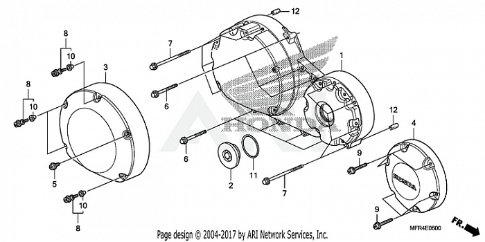 RIGHT CRANKCASE COVER