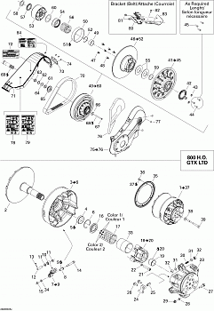 Driven Pulley 800HO