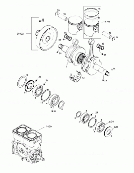 Crankshaft And Pistons