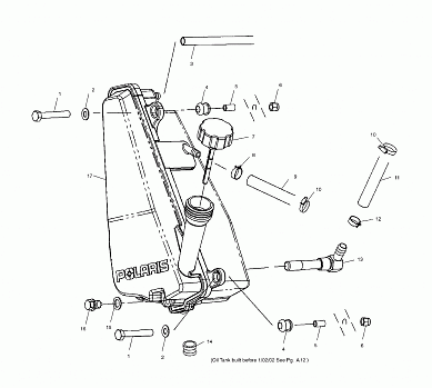 OIL TANK (If Built After 1/02/02) - A02CL50AA/DA (4967986798E05)