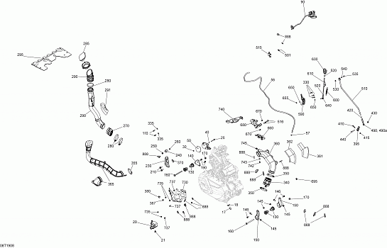 Engine - 650 EFI