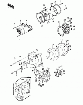 ENGINE COVERS (&#39;79-&#39;80 A3/A3A/A4)