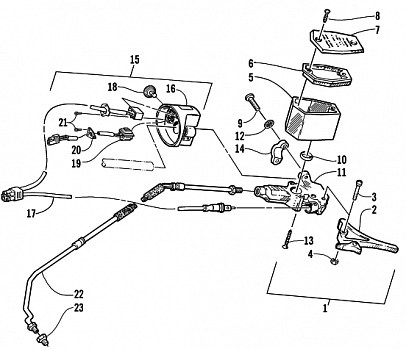 HYDRAULIC BRAKE CONTROL ASSEMBLY