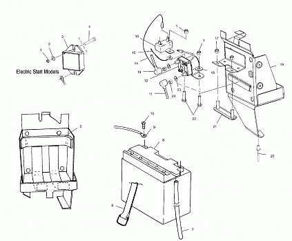 BATTERY BOX - S02NE8CS/S02NP8CS/CSA/CSB (4973467346C13)