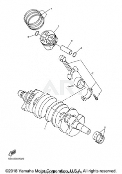 CRANKSHAFT PISTON