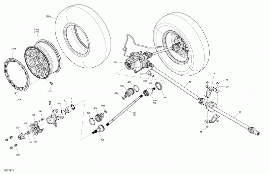 Drive System, Front _12C1511a