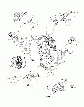 ENGINE MOUNTING - A01CB32AA (4963966396A010)