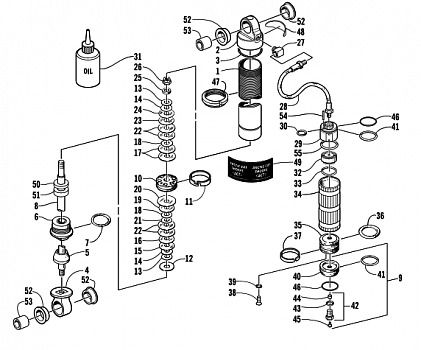 FRONT SUSPENSION SHOCK ABSORBER